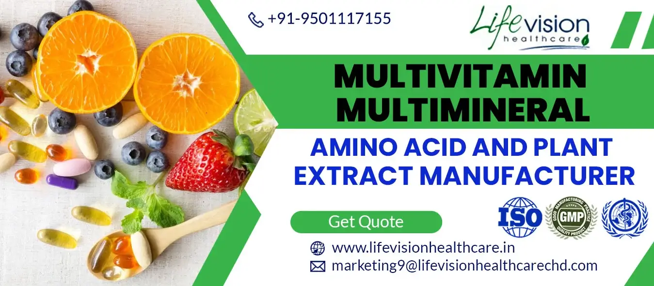 Multivitamin Multimineral Tablets Manufacturer Company