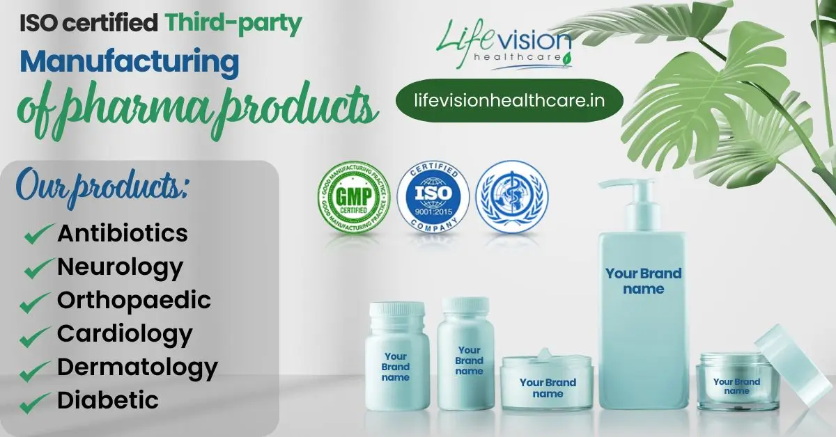 Which leading company can offer you the most unique services of the third-party manufacturing of pharma products? | Lifevision Healthcare