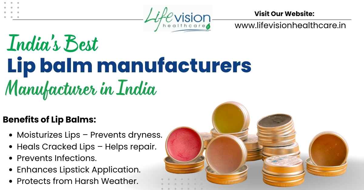 Lip balm manufacturers in India